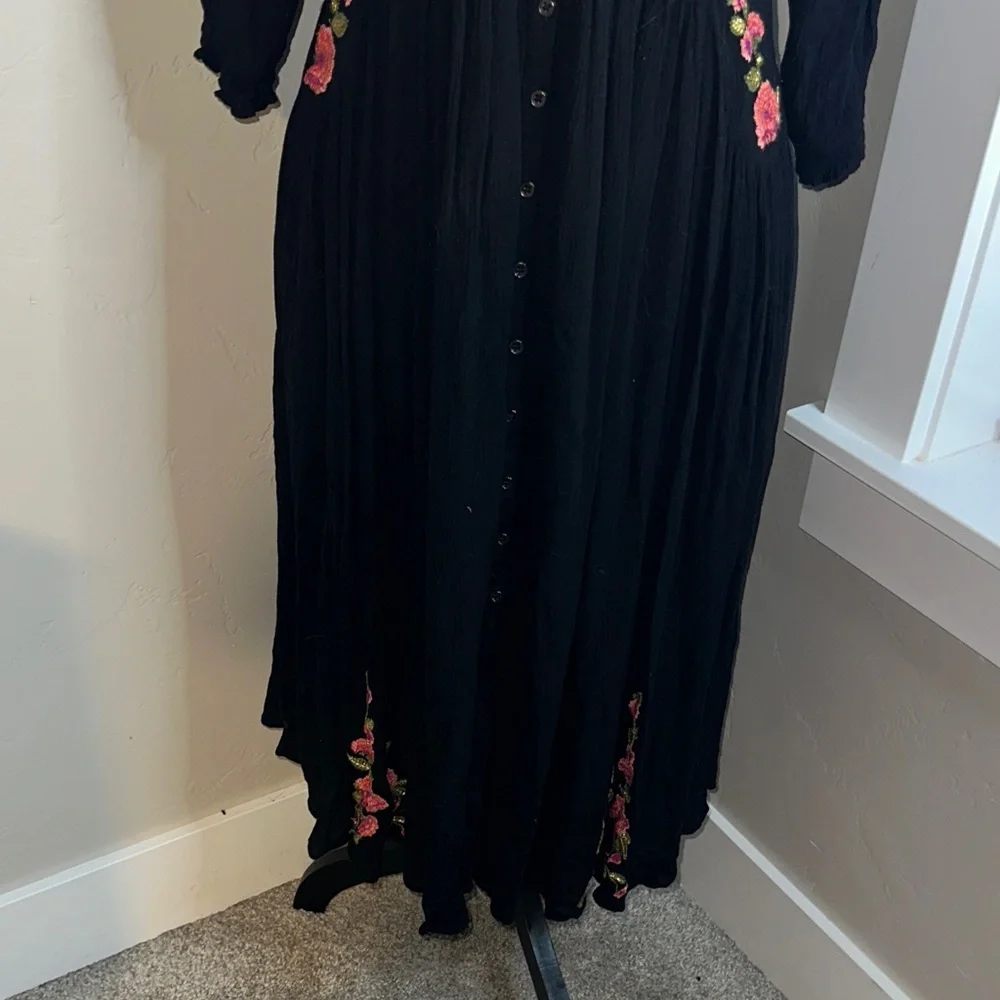 Free People Embroidered Dress